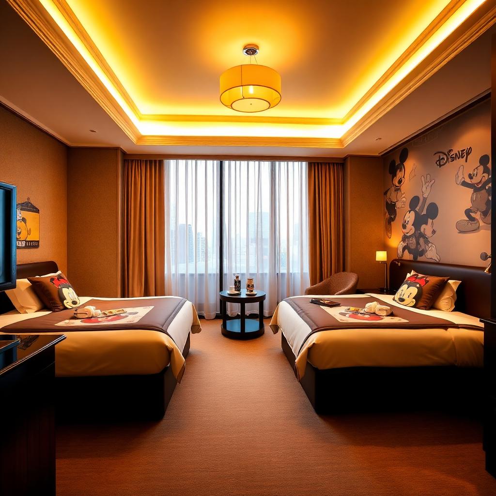 Tokyo Disneyland Hotel — Family Room — Disney Tokyo hotels photo gallery